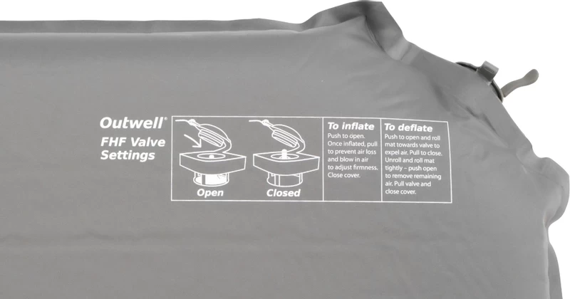 Outwell Sleepin Single 10.0 Zelfopblaasbare Slaapmat - Zwart 5 Outwell Sleepin Single 10.0 Zelfopblaasbare Slaapmat - Zwart - Afbeelding 5