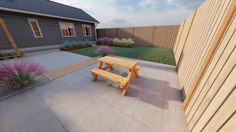 Outdoor Island Houten Kinderpicknicktafel - 150 Cm 2 Outdoor Island Houten Kinderpicknicktafel - 150 Cm - Afbeelding 2