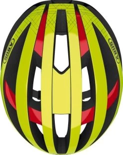 Abus Viantor Racefietshelm - Geel 24 Abus Viantor Racefietshelm - Geel -Kortingswinkel voor outdoorartikelen 1134 900 78163 viantor neon yellow top 3 1