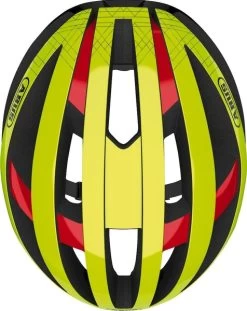 Abus Viantor Racefietshelm - Geel 17 Abus Viantor Racefietshelm - Geel -Kortingswinkel voor outdoorartikelen 1134 900 78163 viantor neon yellow top 3