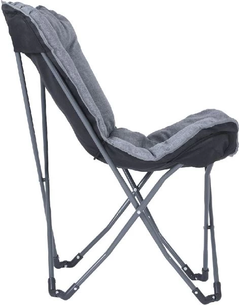 Bo-Camp Urban Outdoor Redbridge Vlinderstoel - Antraciet 3 Bo-Camp Urban Outdoor Redbridge Vlinderstoel - Antraciet - Afbeelding 3