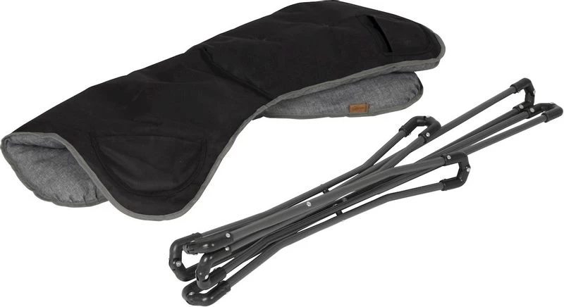 Bo-Camp Urban Outdoor Redbridge Vlinderstoel - Antraciet 6 Bo-Camp Urban Outdoor Redbridge Vlinderstoel - Antraciet - Afbeelding 6