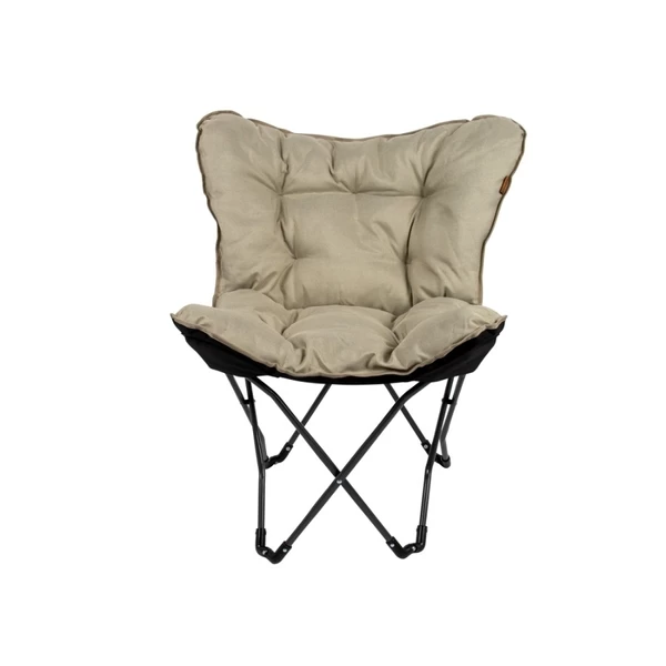 Bo-Camp Urban Outdoor Redbridge Vlinderstoel - Beige 2 Bo-Camp Urban Outdoor Redbridge Vlinderstoel - Beige - Afbeelding 2