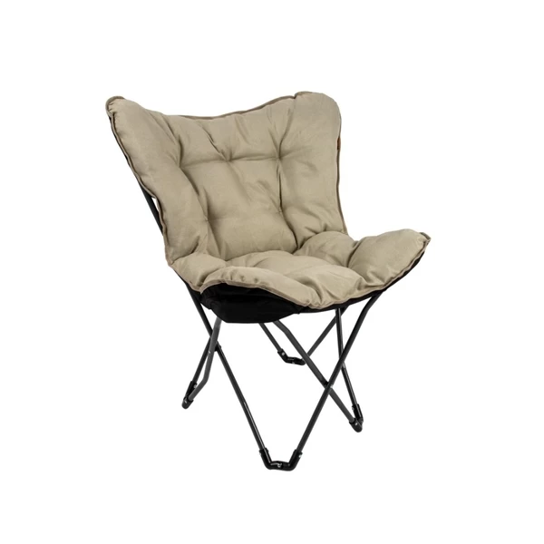 Bo-Camp Urban Outdoor Redbridge Vlinderstoel - Beige 1 Bo-Camp Urban Outdoor Redbridge Vlinderstoel - Beige