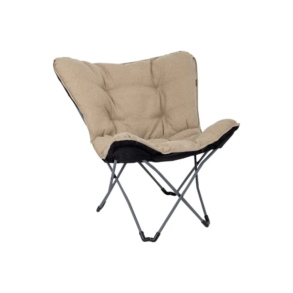 Bo-Camp Urban Outdoor Grainger Vlinderstoel - Beige - L 1 Bo-Camp Urban Outdoor Grainger Vlinderstoel - Beige - L