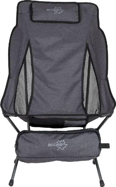 Bo-Camp Extreme XL Vouwstoel - Grijs 2 Bo-Camp Extreme XL Vouwstoel - Grijs - Afbeelding 2