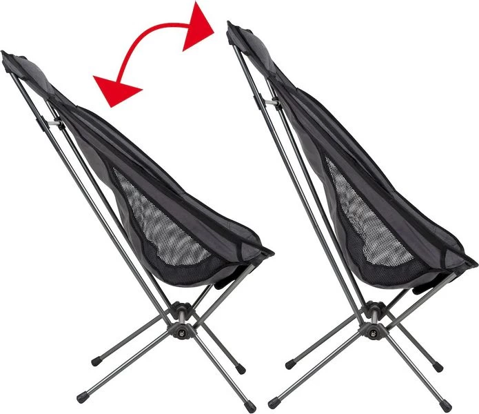 Bo-Camp Extreme XL Vouwstoel - Grijs 4 Bo-Camp Extreme XL Vouwstoel - Grijs - Afbeelding 4