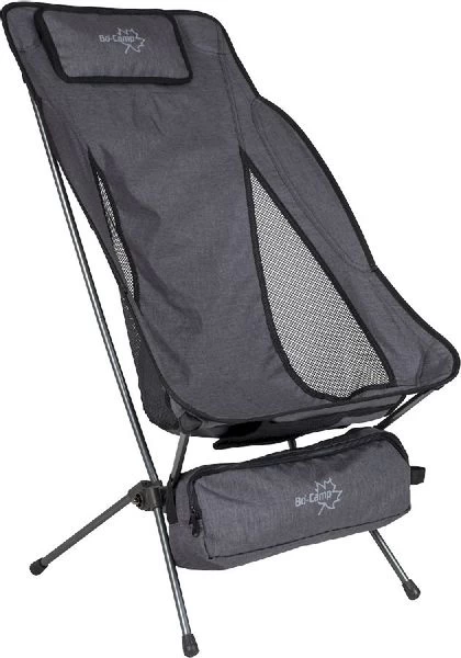 Bo-Camp Extreme XL Vouwstoel - Grijs 1 Bo-Camp Extreme XL Vouwstoel - Grijs