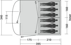Easy Camp Edendale 600 Tunneltent 6 Persoons - Grijs 30 Easy Camp Edendale 600 Tunneltent 6 Persoons - Grijs -Kortingswinkel voor outdoorartikelen 1278 1900 88606f57 e3cb 4c30 8898 4536f255e167 1280x960