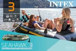 Intex Seahawk 3 Opblaasboot Set -Kortingswinkel voor outdoorartikelen 1286 1900 68380np pkg 2022 300 1