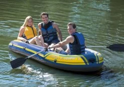 Intex Challenger 3 Opblaasboot Set -Kortingswinkel voor outdoorartikelen 1320 1900 68370np 2