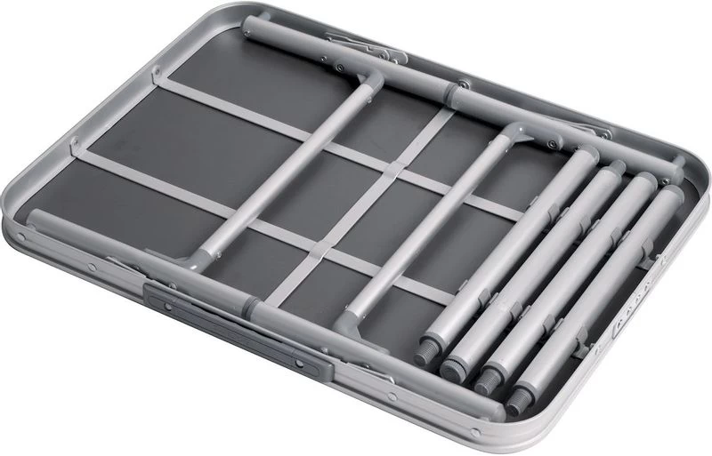 Bo-Camp 60 X 45 Campingtafel - Grijs 3 Bo-Camp 60 X 45 Campingtafel - Grijs - Afbeelding 3