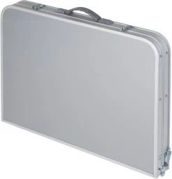 Bo-Camp Premium 90 X 60 Koffermodel Campingtafel - Grijs -Kortingswinkel voor outdoorartikelen 1404402 04 resultaat