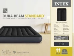 Intex Classic Luchtbed - Tweepersoons - Ingebouwde Elektrische Pomp -Kortingswinkel voor outdoorartikelen 1423 1900 64148nd pkg 2023 300