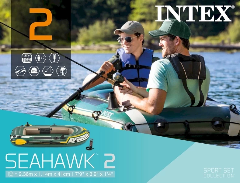Intex Seahawk 2 Opblaasboot Set 6 Intex Seahawk 2 Opblaasboot Set - Afbeelding 6
