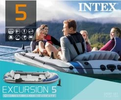 Intex Excursion 5 Opblaasboot Set 24 Intex Excursion 5 Opblaasboot Set -Kortingswinkel voor outdoorartikelen 1623 1900 68325np pkg 2022 300