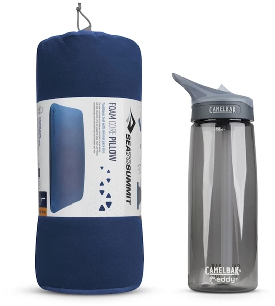 Sea To Summit Foam Core Large Hoofdkussen - Donkerblauw 7 Sea To Summit Foam Core Large Hoofdkussen - Donkerblauw - Afbeelding 7