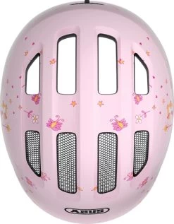 Abus Smiley 3.0 Kinderfietshelm - Rose Princess -Kortingswinkel voor outdoorartikelen 1900 1481 672514 smiley 3.0 rose princess top cmyk 2