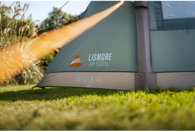 Vango Lismore Air 600XL Opblaasbare Tunneltent - 5 Persoons - Groen 7 Vango Lismore Air 600XL Opblaasbare Tunneltent - 5 Persoons - Groen - Afbeelding 7