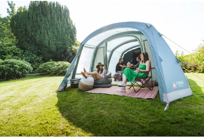 Vango Lismore Air 600XL Opblaasbare Tunneltent - 5 Persoons - Groen 10 Vango Lismore Air 600XL Opblaasbare Tunneltent - 5 Persoons - Groen - Afbeelding 10