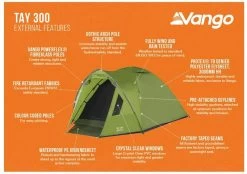 Vango Tay 300 Koepeltent - 3 Persoons - Groen 19 Vango Tay 300 Koepeltent - 3 Persoons - Groen -Kortingswinkel voor outdoorartikelen 1900 1783 tay 300 3