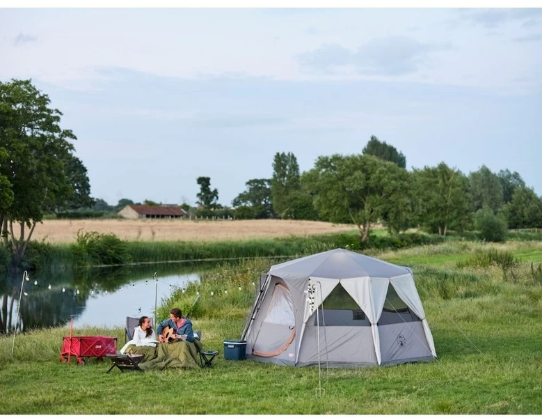 Coleman Octagon Grey Familietent - 8 Persoons 6 Coleman Octagon Grey Familietent - 8 Persoons - Afbeelding 6