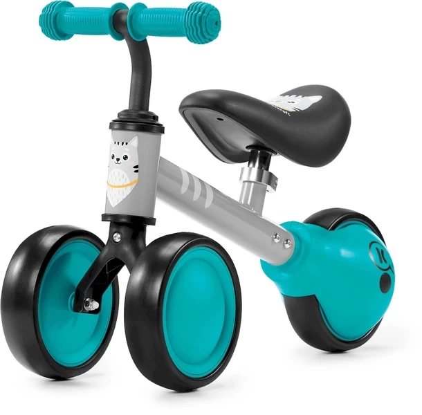 Kinderkraft Cutie Loopfiets - Turquoise 1 Kinderkraft Cutie Loopfiets - Turquoise