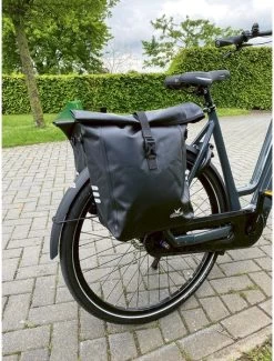 Greenlands Pakaf Fietstas Waterproof - 23 Liter - Zwart -Kortingswinkel voor outdoorartikelen 1900 1900 greenlands pakaf fietstas waterproof 23 liter zwart 3