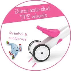 Chillafish Bunzi Loopfiets - Roze -Kortingswinkel voor outdoorartikelen 1900 1900 hfs cpbn02pin tpe wheels