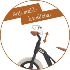 Chillafish Charlie Loopfiets - Zwart 9 Chillafish Charlie Loopfiets - Zwart -Kortingswinkel voor outdoorartikelen 1900 1900 hfs cpch01bla adjustable handlebar