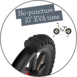 Chillafish Charlie Glow Loopfiets - Beige -Kortingswinkel voor outdoorartikelen 1900 1900 hfs cpch02bei eva tires