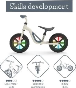 Chillafish Charlie Glow Loopfiets - Beige -Kortingswinkel voor outdoorartikelen 1900 1900 hks cpch02bei