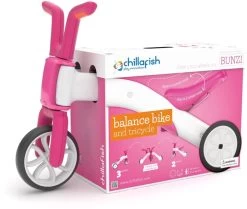 Chillafish Bunzi Loopfiets - Roze -Kortingswinkel voor outdoorartikelen 1900 1900 hss cpbn02pin pack