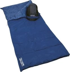 Polydaun Beach House XL Slaapzak - Donkerblauw -Kortingswinkel voor outdoorartikelen 1900 1900 polydaun beach house xl slaapzak donkerblauw