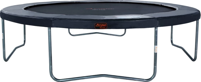 Avyna Pro-Line Trampoline Met Net En Ladder - Ø365 Cm - Grijs 5 Avyna Pro-Line Trampoline Met Net En Ladder - Ø365 Cm - Grijs - Afbeelding 5
