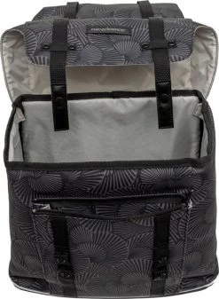 New Looxs Selo Alba Dubbele Fietstas - 34 Liter - Zwart -Kortingswinkel voor outdoorartikelen 292.440 alba double selo black detail 1