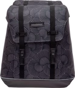 New Looxs Selo Alba Dubbele Fietstas - 34 Liter - Zwart