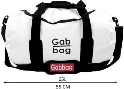 Gabbag Travel M 65L Waterdichte Tas - Wit 5 Gabbag Travel M 65L Waterdichte Tas - Wit -Kortingswinkel voor outdoorartikelen 4 0jgr410 000 resultaat