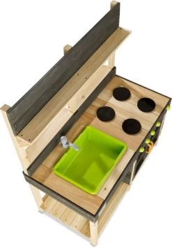 EXIT TOYS EXIT Yummy 200 Houten Speelkeuken Buiten -Kortingswinkel voor outdoorartikelen 51.10.20.00 2