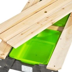 EXIT TOYS EXIT Aksent Zand- En Watertafel Met Parasol En Tuingereedschap -Kortingswinkel voor outdoorartikelen 52.05.05.45 4