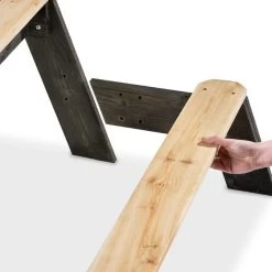EXIT TOYS EXIT Aksent Zand-, Water- En Picknicktafel - 2 Bankjes -Kortingswinkel voor outdoorartikelen 52.05.10.05 4