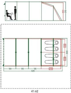 Coleman Meadowood 4L Tunneltent - 4 Persoons 5 Coleman Meadowood 4L Tunneltent - 4 Persoons -Kortingswinkel voor outdoorartikelen 614 1200 meadowood 4l 5 1