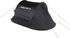 High Peak Vision 2 Pop-up Tent - 2 Persoons - Zwart -Kortingswinkel voor outdoorartikelen 654 1200 4001690102803.pt04