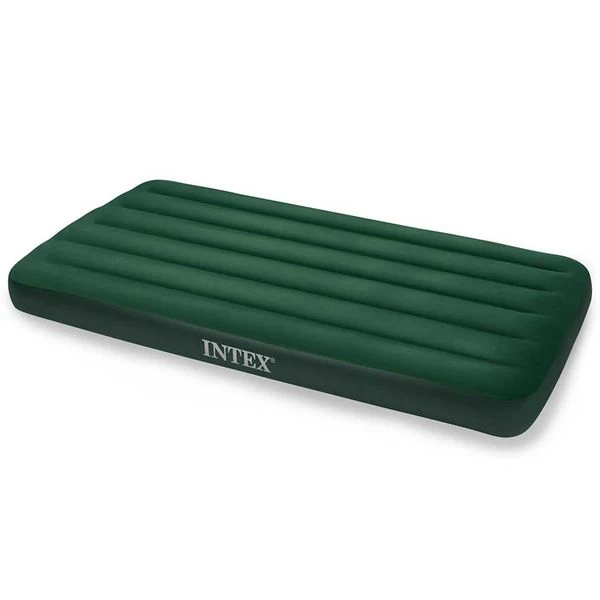 Intex Prestige Downy Luchtbed - Eenpersoons - Inclusief Batterijpomp 1 Intex Prestige Downy Luchtbed - Eenpersoons - Inclusief Batterijpomp