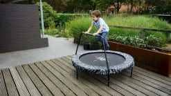 EXIT TOYS Exit Tiggy Junior Trampoline Met Beugel - Ø 140 Cm - Zwart -Kortingswinkel voor outdoorartikelen 675 1200 exit 10 00 75 00 int 5