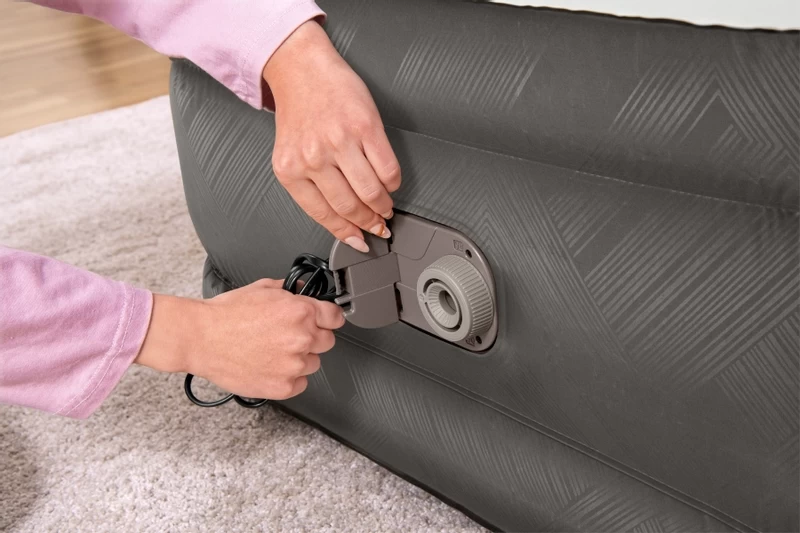 Bestway Fortech Tough Guard Luchtbed - Eenpersoons - Ingebouwde Elektrische Pomp 10 Bestway Fortech Tough Guard Luchtbed - Eenpersoons - Ingebouwde Elektrische Pomp - Afbeelding 10