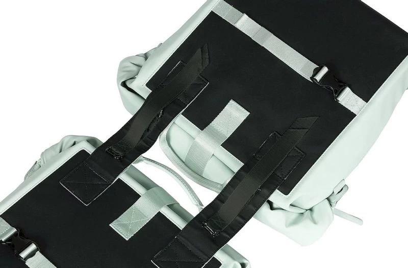 Basil SoHo Dubbele Fietstas - 41 Liter - Lichtgroen 4 Basil SoHo Dubbele Fietstas - 41 Liter - Lichtgroen - Afbeelding 4