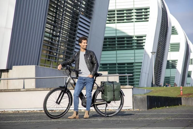 New Looxs Odense Dubbele Fietstas - 39 Liter - Zwart 6 New Looxs Odense Dubbele Fietstas - 39 Liter - Zwart - Afbeelding 6