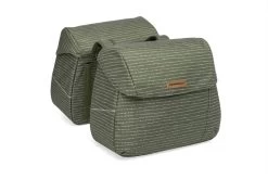 New Looxs Joli Dubbele Fietstas - 37 Liter - Groen