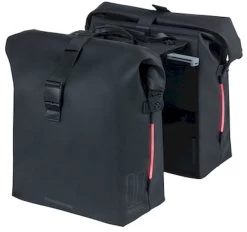 Basil SoHo MIK Dubbele Fietstas - 41 Liter - Zwart -Kortingswinkel voor outdoorartikelen 801 1200 basil soho nordlicht mik dubbele fietstas 41 liter 1